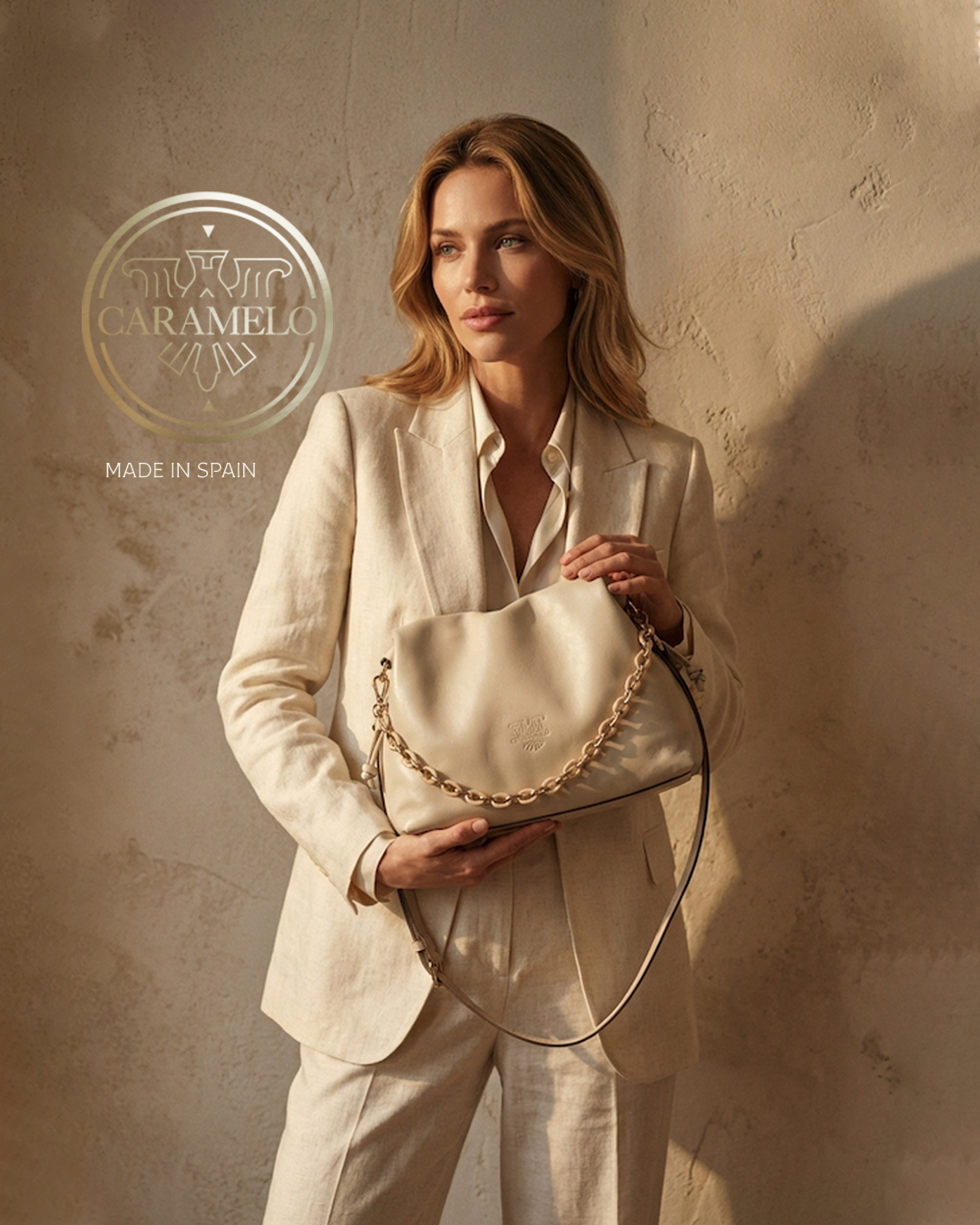 Bolso Caramelo de piel – Ferchi