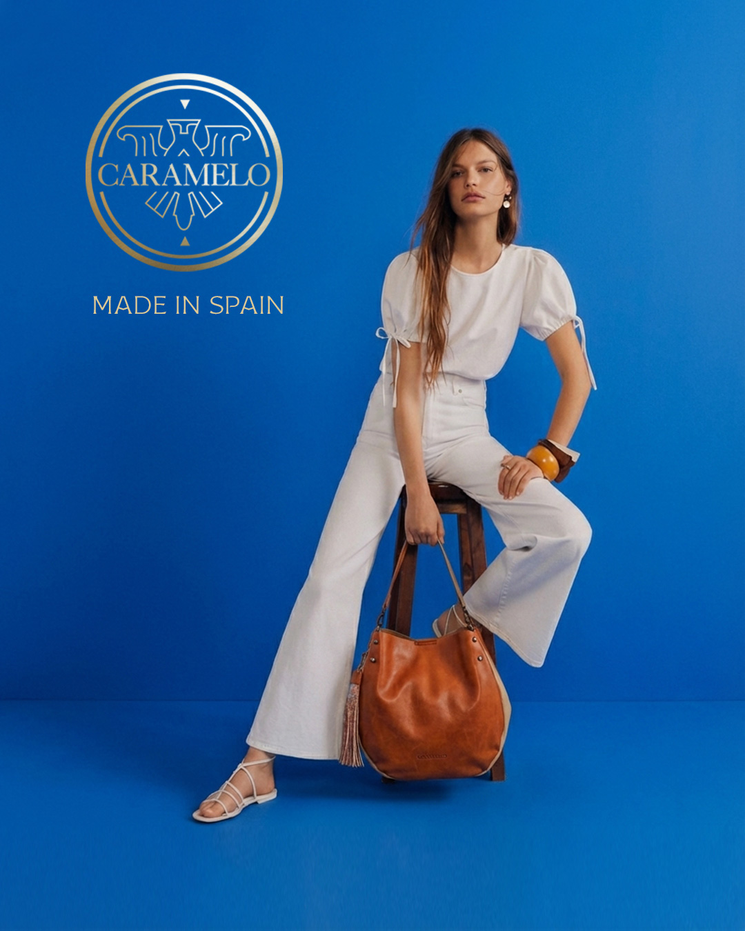 Bolso Caramelo de piel – Ferchi