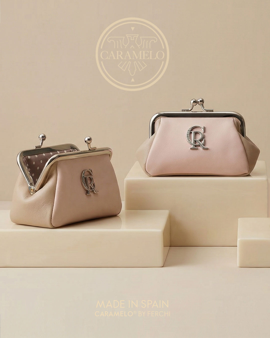 Bolso Caramelo de piel – Ferchi