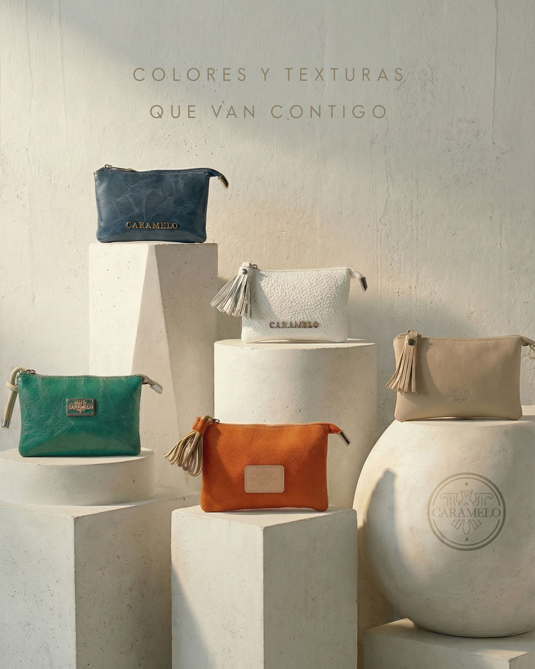 Bolso Caramelo de piel – Ferchi